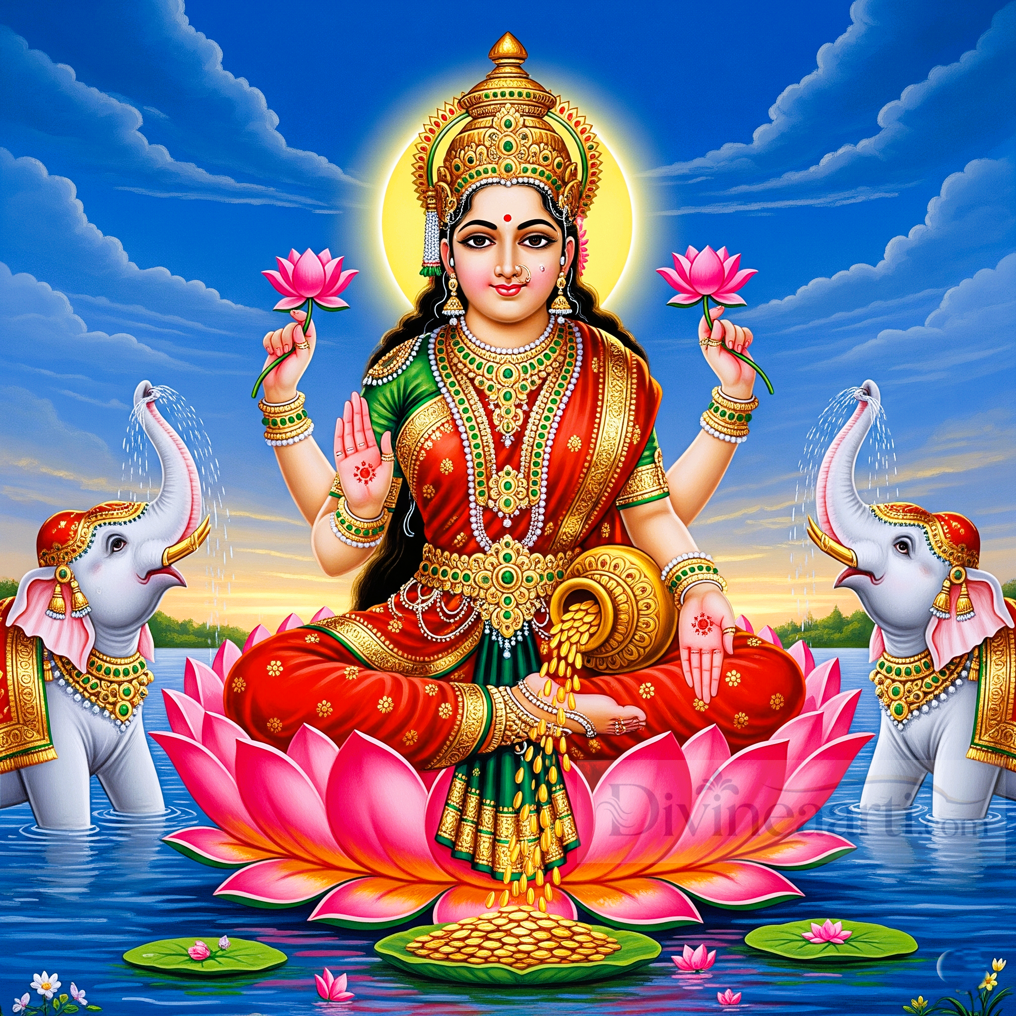 Kanakadhara Stotram - Goddess Lakshmi